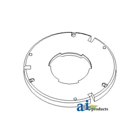 A & I Products Plate, Clutch 17.5" x17.5" x0.5" A-R57330